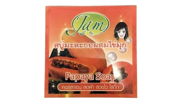 Jam Whitening Papaya Soap