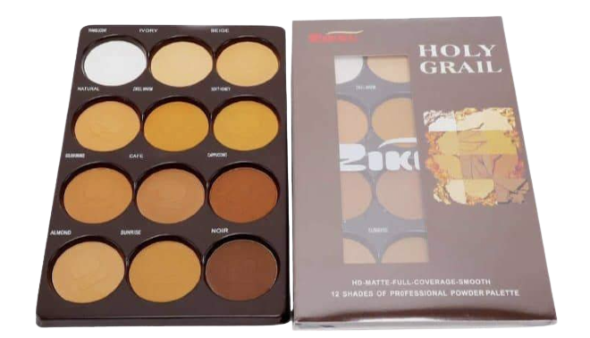 Zikel Holy Grail Hd-Matte 12Shades Powder