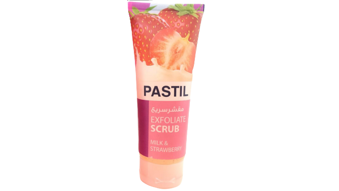 Pastil Exfoliate Scrub Milk And Strawberry