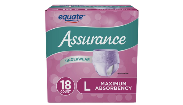 Assurance Underwear 18 Count
