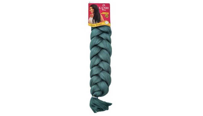 Lush Hair Wow Braid Niger Green