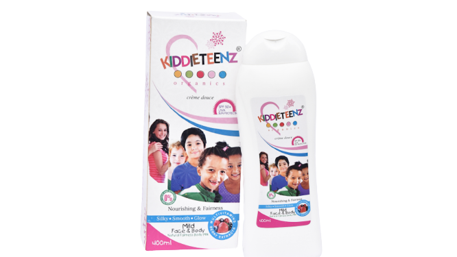 Kiddieteenz Organics Soft Face/Body Milk