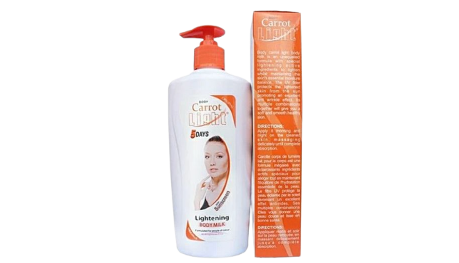 Body Carrot Light Gold Touch Body Milk