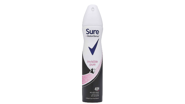 Sure Invisible Pure 48H Dry Protection