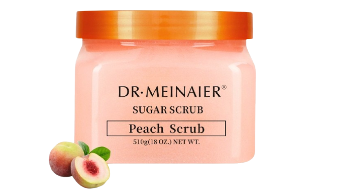 Dr Meinaier Sugar Scrub Peach Scrub