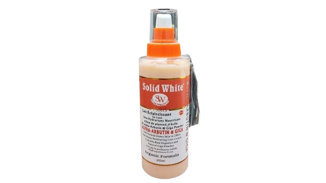 Solid White Alpha Arbutin & Giga Organic