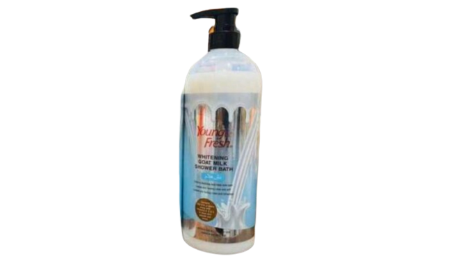 Young & Fresh Whitening Goat Milk Shower Bath