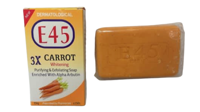 E45 3X Carrot Bar Soap