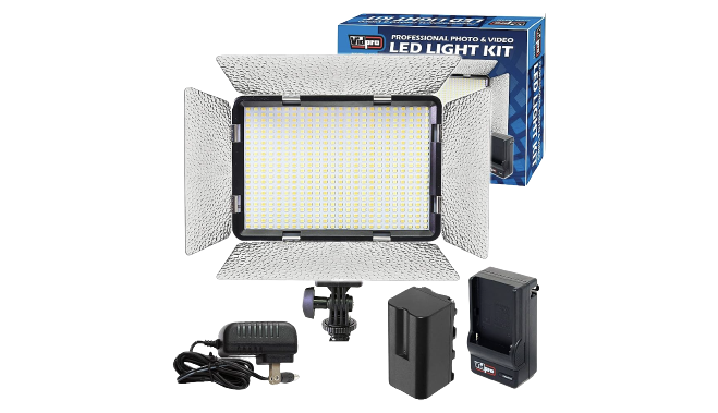 Professional Photo & Video Led Light Kit Pro