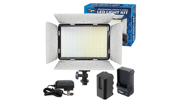 Professional Photo & Video Led Light Kit Pro