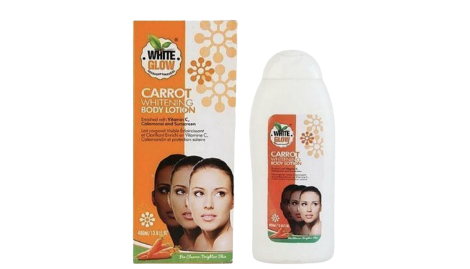 White Glow Carrot Whitening Body Lotion